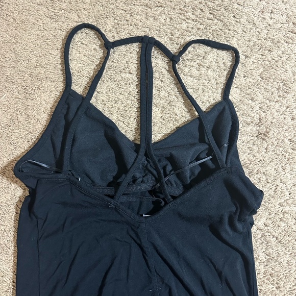 Fabletics Women’s Size Small Maxi Dress Black Strappy Evelyn - Picture 6 of 7